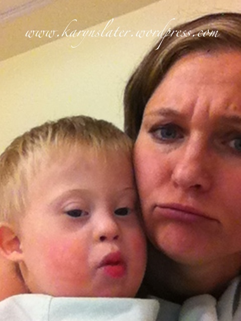 We are sad:( And snuggly.